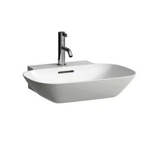 Laufen Waschtisch INO 450x560x145 1 Hahnloch mit Überlauf LCC weiß