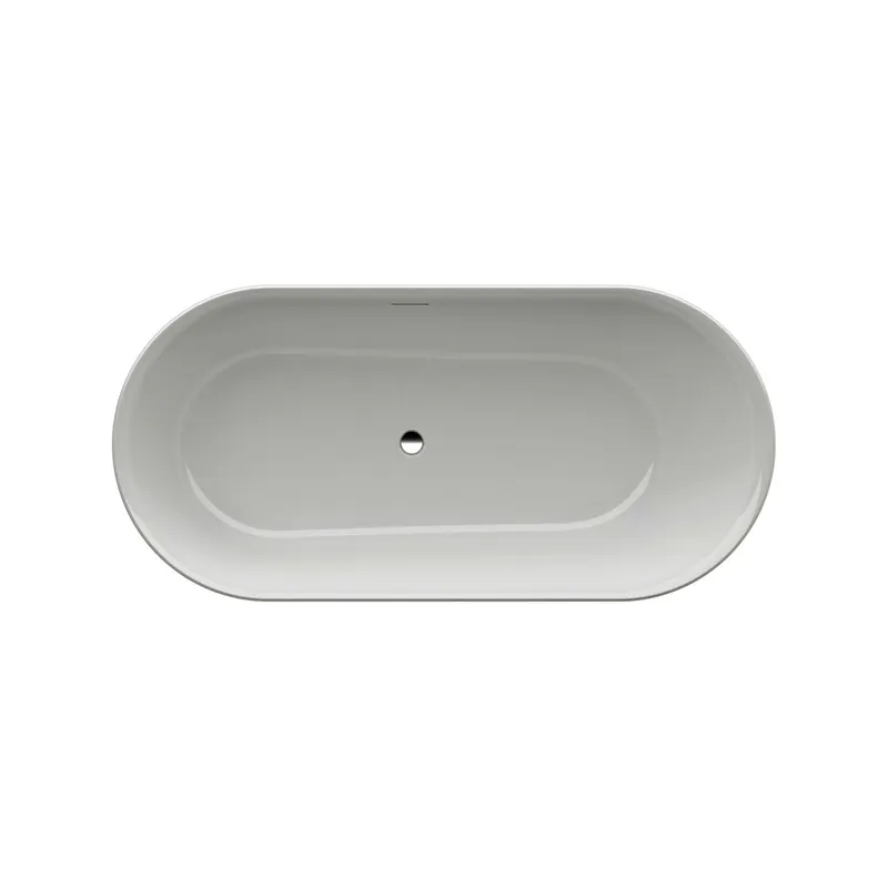 freistehende Badewanne K-LAUFEN 814x1715x520 Sentec (Mineralgusswerkstoff) weiß