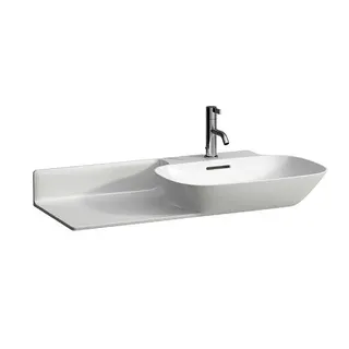 Laufen Waschtisch INO 450x900x145 1 Hahnloch mit Überlauf Ablg. links weiß