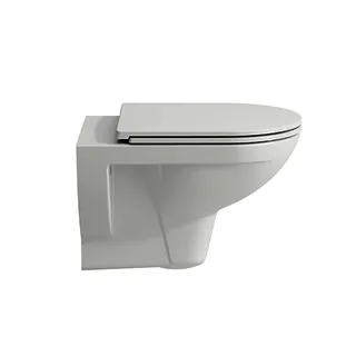 Laufen T-WC wandh. PRO 530x360 spülrandlos offene Befestigung LCC weiß – Bild 2