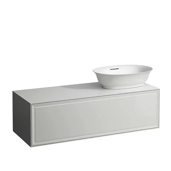 Laufen WTU THE NEW CLASSIC 457x1177x347 Aus rechts 1Schubl P/P Waschtisch H812852/3 verkehrsgrau