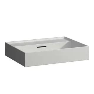 Aufsatz-Waschtisch K-LAUFEN 460x600x145 ohne Hahnloch mit Überlauf weiß matt