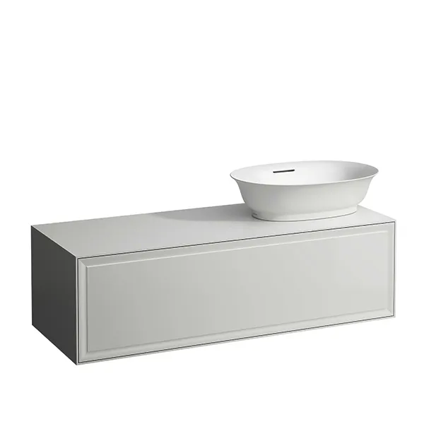 Laufen WTU THE NEW CLASSIC 457x1177x347 Aus rechts 1Schubl P/P Waschtisch H812852/3 weiß lack