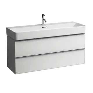 Laufen WTU SPACE 408x1181x500 2 Schubl m.Griff f.WT H810289 H814282 weiß matt