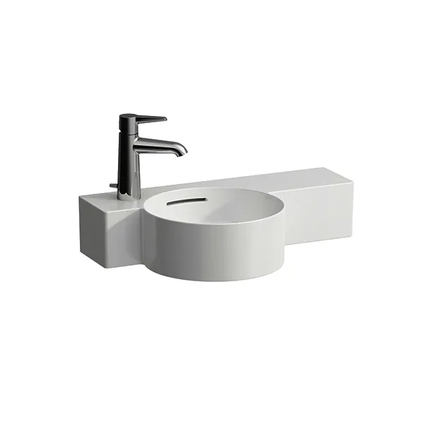 Laufen HWB VAL 315x550x155 1 Hahnloch links mit Überlauf Ablg. rechts LCC weiß