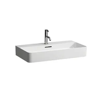 Laufen Waschtisch VAL 420x750x155 1 Hahnloch mit Überlauf weiß matt
