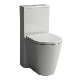 Tiefspül-WCKombi K-LAUFEN 660x370x430 spülrandlos Abg. waagr./senkr. LCC we