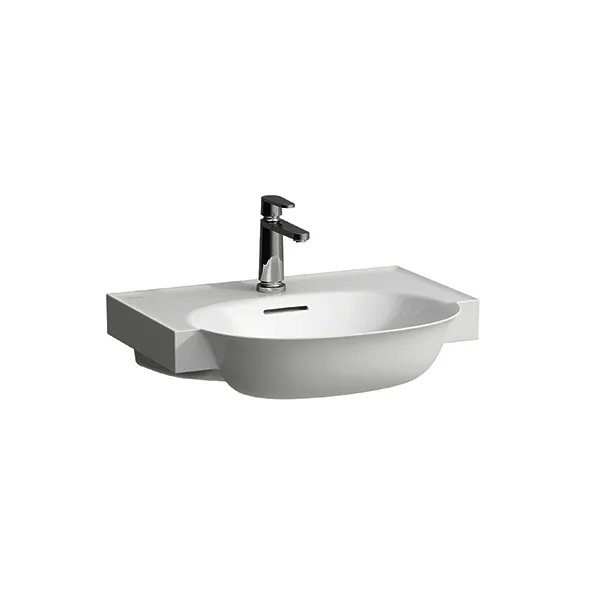 Laufen Waschtisch THE NEW CLASSIC 480x600x165 1 Hahnloch mit Überlauf LCC weiß