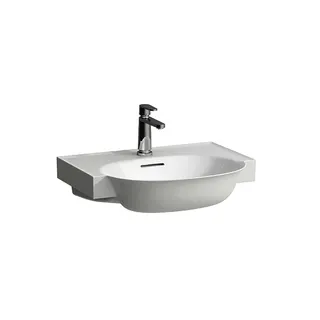Laufen Waschtisch THE NEW CLASSIC 480x600x165 1 Hahnloch mit Überlauf weiß matt