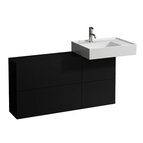 WTU K-LAUFEN 270x1200x608 Aus rechts 1Tür 2 Klp. Waschtisch H810334/5/8/9 uvm. schgr
