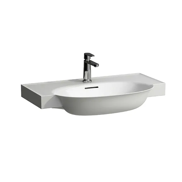 Laufen Waschtisch THE NEW CLASSIC 480x800x165 3 Hahnloch mit Überlauf weiß