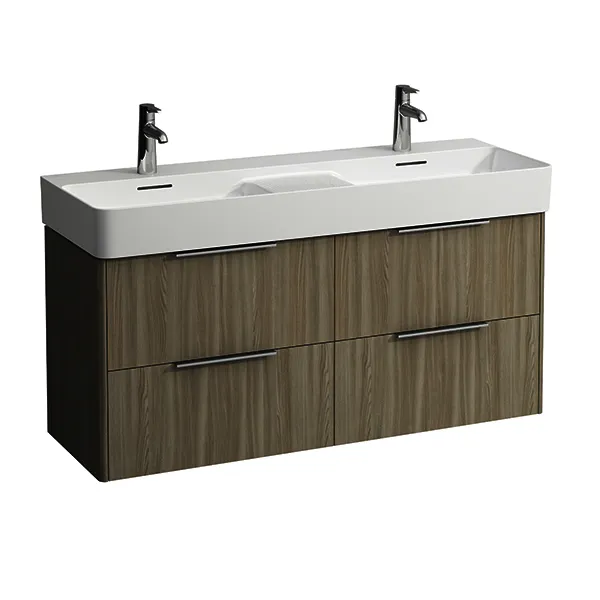 Laufen WTU BASE 391x1178,5x515 4 Schubl m.Griff f.WT H814282 ulme hell