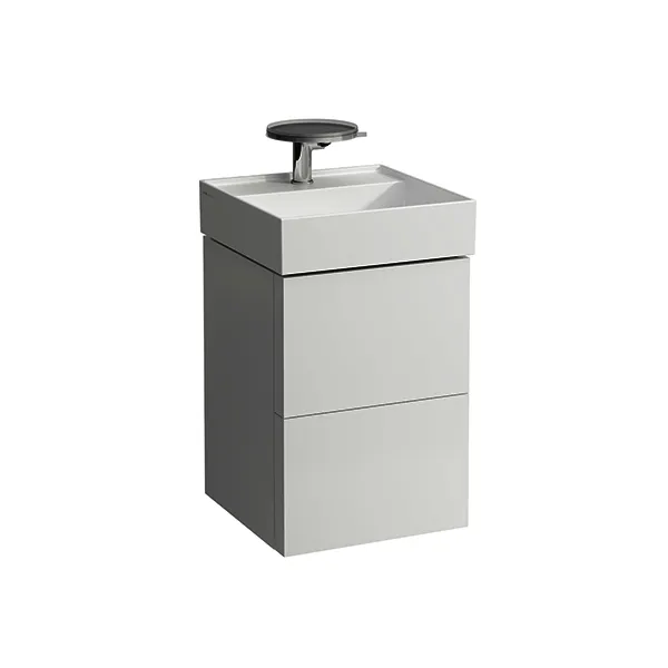 WTU K-LAUFEN 450x440x600 2 Schubl Push/Pull f.WT H815331 weiß matt