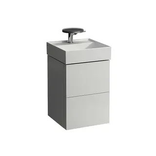 LF WTU K-LAUFEN 450x440x600 2 Schubl Push/Pull f.WT H815331 weiß matt