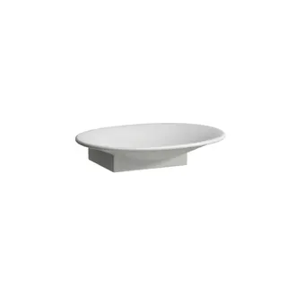 Laufen Seifenschale THE NEW CLASSIC 115x140x30 Saphirkeramik weiß matt