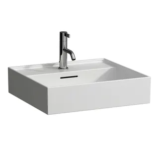 Waschtisch K-LAUFEN 460x500x145 1 Hahnloch mit Überlauf LCC weiß