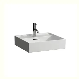 Aufsatz-Waschtisch K-LAUFEN 460x500x145 1 Hahnloch mit Überlauf weiß