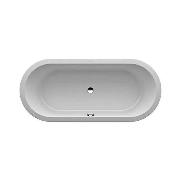 Laufen Einbau-Badewanne PRO 800x1800x460 Marbond weiß oval