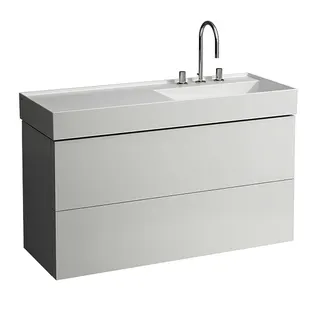 WTU K-LAUFEN 600x1180x450 2 Schubl Push/Pull f.WT H813333 weiß matt