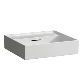 Aufsatz-Waschtisch K-LAUFEN 460x500x145 ohne Hahnloch mit Überlauf weiß