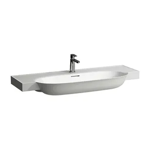 Laufen Waschtisch THE NEW CLASSIC 480x1200x165 3 Hahnloch mit Überlauf weiß