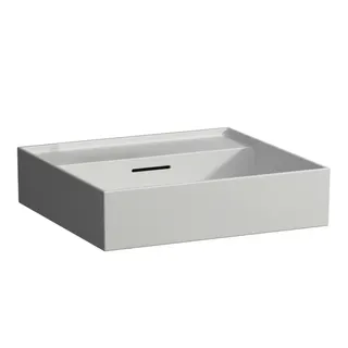 Waschtisch K-LAUFEN 460x500x145 ohne Hahnloch mit Überlauf weiß matt