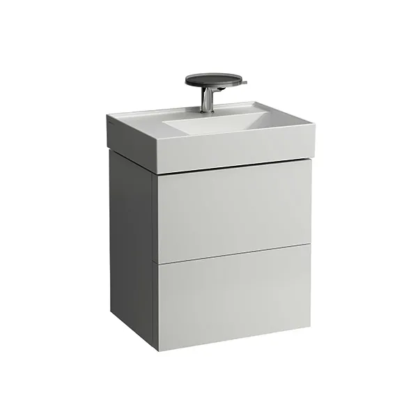 WTU K-LAUFEN 450x580x600 2 Schubl Push/Pull f.WT H810335 weiß matt