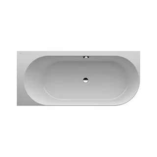 Laufen Badewanne PRO 800x1800x590 Marbond Eckversion links weiß – Bild 2