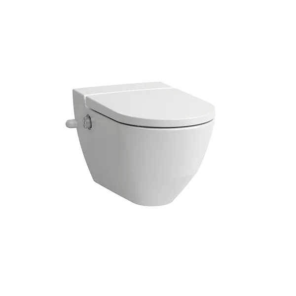 Laufen Dusch-T-WC wandh. Navia 580x370x380 spülrandlos Öffn.f.ext.Wasseran LCC we