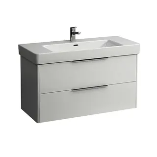 Laufen WTU BASE 438x1010x515 2 Schubl m.Griff f.WT H813966 weiß glzd
