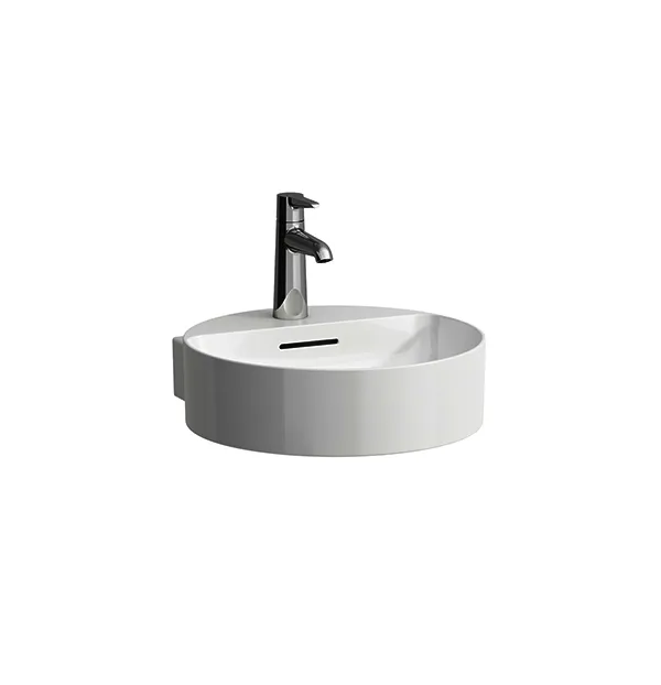 Laufen HWB VAL 425x400x155 ohne Hahnloch mit Überlauf LCC weiß