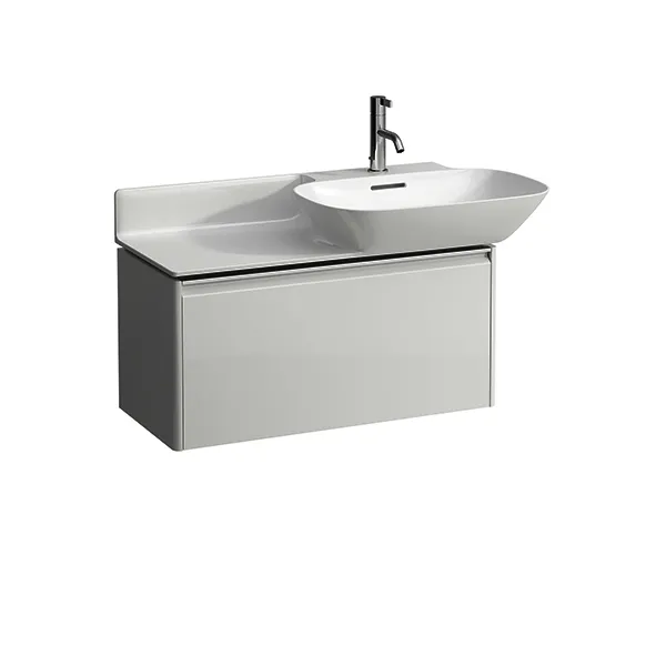 Laufen WTU BASE 339x317x515 1 Schubl Griff alu. f.WT H813301/2 weiß glzd