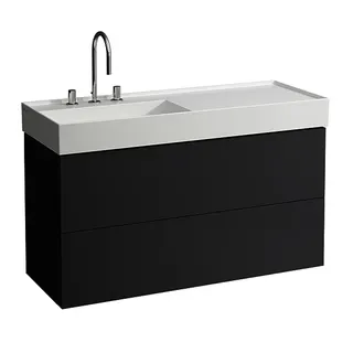 WTU K-LAUFEN 600x1180x450 2 Schubl Push/Pull f.WT H813332 schiefergrau