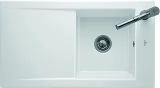 Villeroy & Boch SP Timeline 50 flat 865x475mm Ablgarn. IB reversibel Keram we Alpin c+