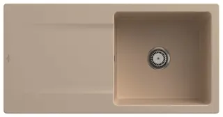 Villeroy & Boch EB-SP Siluet 60 1000x510mm Ablgarn. IB reversibel aus TitanCeram Ivory cplus – Bild 2
