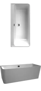 Villeroy & Boch Vorwand-Badewanne Collaro VN 1795x790x620mm Weiß Alpin – Bild 2