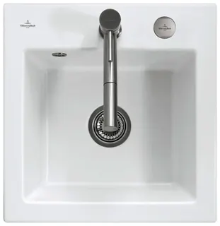 Villeroy & Boch EB-SP Subway 50 S 525x510mm Exc-Garn. Spülbecken m.tig Keram. Weiß Alpin cplus