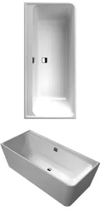 Villeroy & Boch Vorwand-Badewanne Collaro VD 1790x 790x620mm linke Ausführung Weiß Alpin