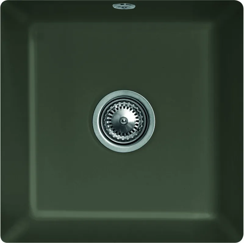 Villeroy & Boch U-Bau-SP Subway 50 SU 440x440mm Ablgarn. Spülbecken mtig Keram Ivory c+