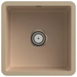 Villeroy & Boch U-Bau-SP Subway 50 SU 440x440mm Ablgarn. Spülbecken mtig Keram Ivory c+ – Bild 2