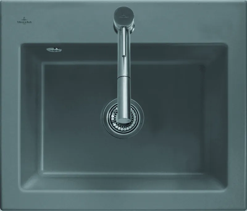 Villeroy & Boch EB-SP Subway 60 S 600x510mm Exc-Garn. Spülbecken m.tig Keram. Weiß Alpin cplus