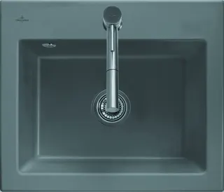 Villeroy & Boch EB-SP Subway 60 S 600x510mm Exc-Garn. Spülbecken m.tig Keram. Weiß Alpin cplus