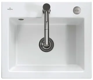 Villeroy & Boch EB-SP Subway 60 S 600x510mm Exc-Garn. Spülbecken m.tig Keram. Weiß Alpin cplus – Bild 2