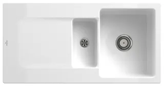 Villeroy & Boch EB-SP Siluet 60 R 1000x510mm Ablgarn. IB reversibel TC Weiß Alpin cplus – Bild 2
