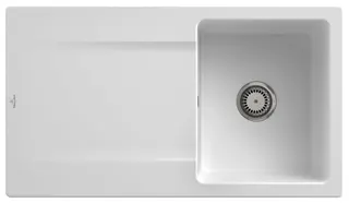 Villeroy & Boch EB-SP Siluet 50 900x510mm Ablgarn. IB reversibel TitanCeram Stone White cplus – Bild 2