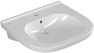 Villeroy & Boch Waschbecken ViCare 600x550mm ov 1HL. m. ÜL. Weiß Alpin AntiBac CeramicPlus – Bild 3