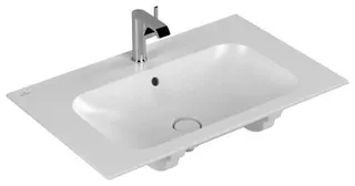 Villeroy & Boch SchrankWT Finion 800x500mm re-eckig 1HL. m. verd. ÜL. Stone White cplus – Bild 2