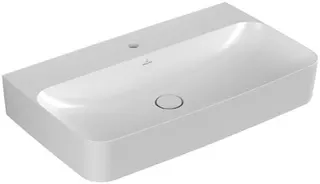 Villeroy & Boch Waschbecken Finion 800x470mm Rechteck 1HL. o. Überlauf Stone White CeramicPlus – Bild 2