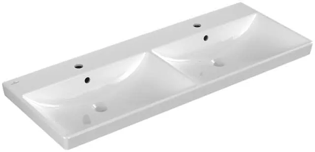 Villeroy & Boch SchrankDWT Avento 1200x470mm re-eckig 2HL. m. ÜL. Weiß Alpin cplus