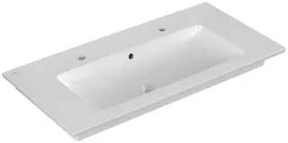 Villeroy & Boch SchrankWT Venticello 1000x500mm re-eckig 2HL. m. ÜL. Stone White cplus – Bild 3